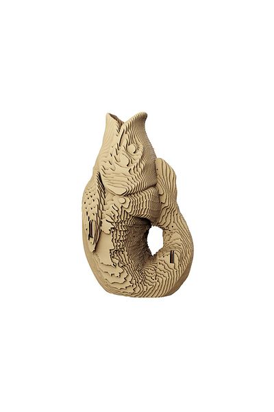 ROKR 3D Puzzle, Fish Vase, Cardboard, 57 pieces