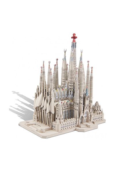 ROKR 3D Puzzle, La Sagrada Familia, Piececool, Metal, 450 pieces