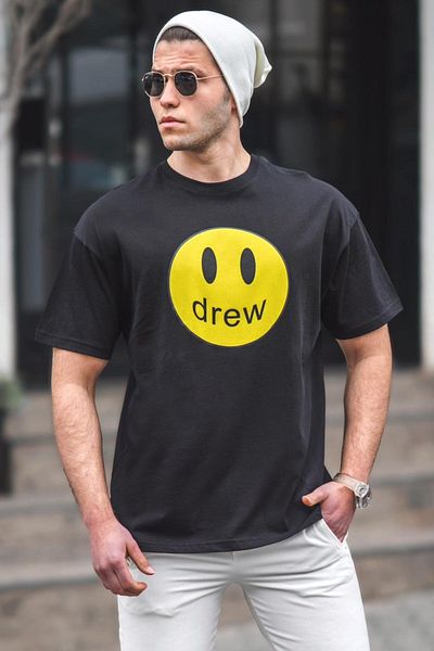 Madmext Ανδρικό μαύρο T-shirt 5206