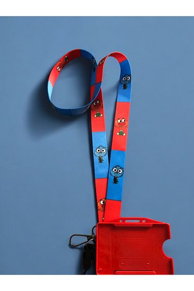 Staffy Colorful Gumbell and Darrwwinn Collar Rope and Card Holder