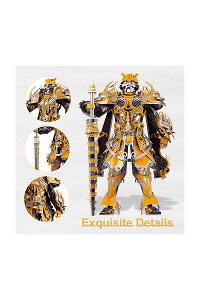 ROKR Puzzle 3D Piececool, Guardian, Metal, 156 pieces