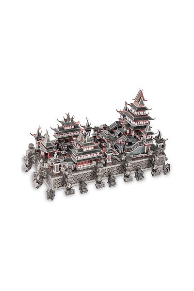 ROKR 3D puzzle, Sky royal palace, Piececool, metal, 620 pieces