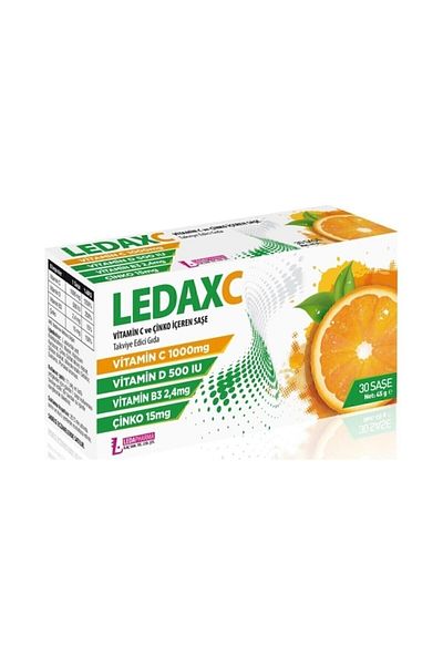 LedaPharma 1000 mg 30 Sachet of Ledax C Vitam