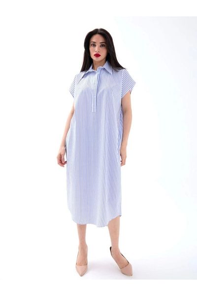 Butik 7450 Dress-Washington Striped