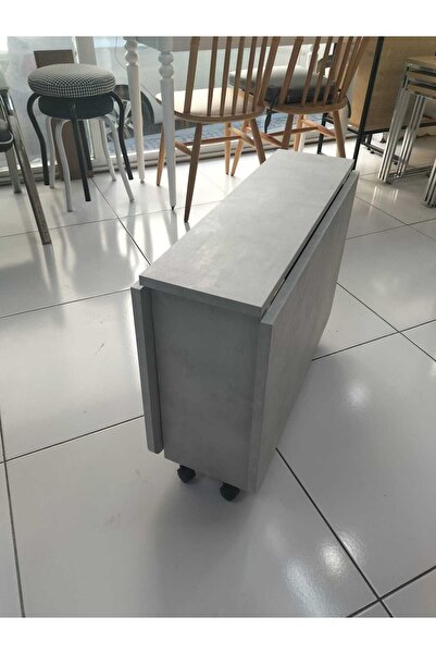 güneyahşapmobilya 70 CM ÇOK AMAÇLI SEHPA AÇIK GRİ