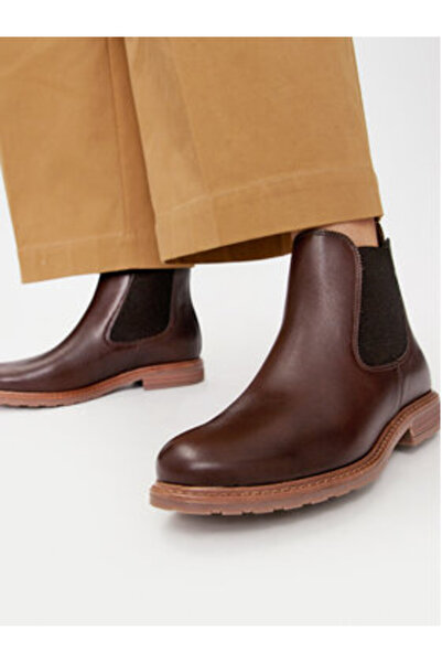 Tamaris γυναικείες μπότες Chelsea 1-25056-41 καφέ