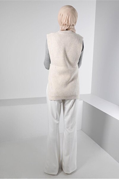 Alvina SIDE BUTTONED KNITWEAR SUEVETER 43245