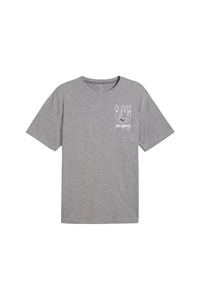 Puma Ανδρικό μπλουζάκι προπόνησης M Graphics Train Relaxed Tee 52657003   Πολύχρωμο