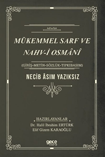 Gece Kitaplığı Mükemmel Sarf ve Nahv-i Osmani