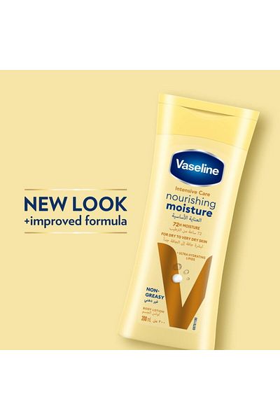 Vaseline Intensive Care Nourishing Moisture Body Lotion 400 ml + 200 ml