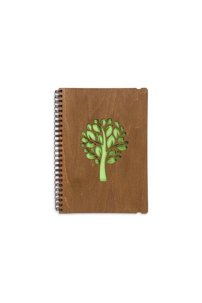 EWA Wooden diary Tree, A5, 40 pages, EWA
