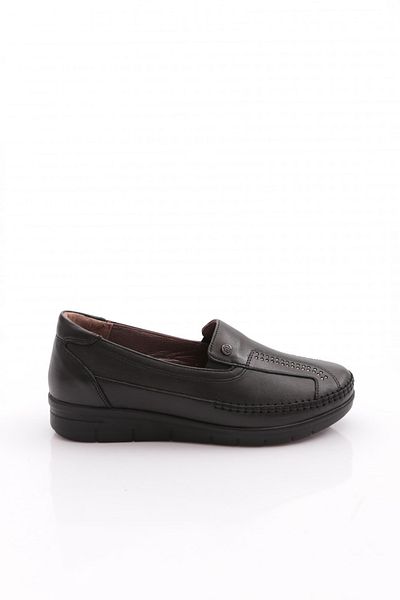 DGN Women's Comfort Shoes Genuine Leather Black 31133998