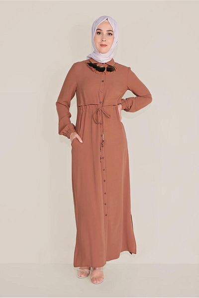Alvina Waist Strap with Lace Tunic 40706
