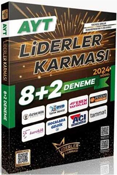 Altın Karma Liderler Karması Yayınları Liderler Karması AYT 8+2 Deneme Seti
