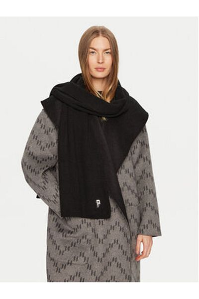 Karl Lagerfeld Eșarfă de damă 246W3306 neagră