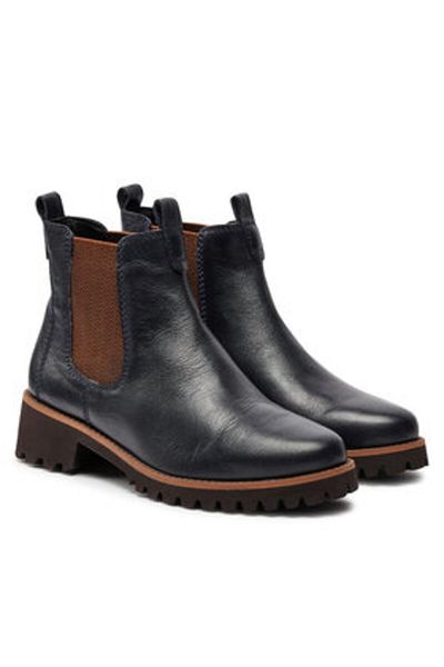 ARA Ghete Chelsea albastre pentru femei ARA-12-31227-02 KENT BASIC BLUE