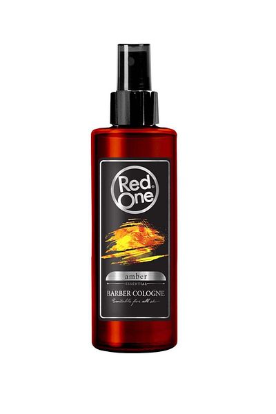 Red One Redone After Shave Essential Cologne Spray Amber – Refreshing & Long-Lasting Scent – 400ml