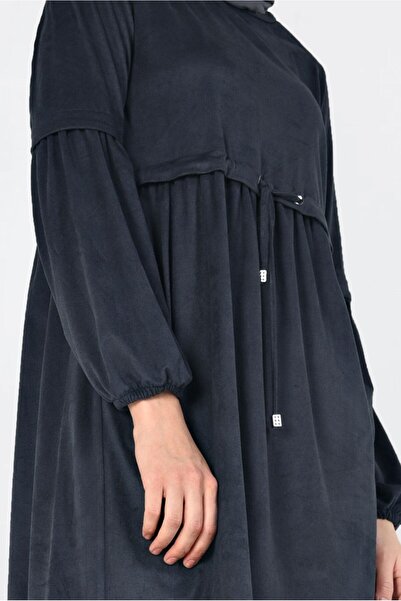 Alvina Drawstring Nubuck Tunic 4791