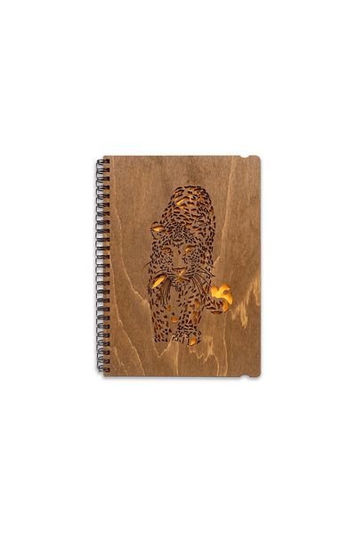 EWA Chepard wooden diary, A5, 40 pages, EWA