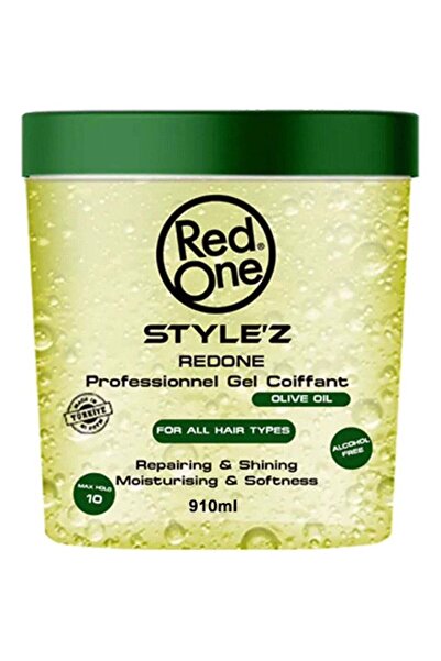 Red One جل الشعر ريد ون ستايلز بروفيشنال بزيت الزيتون 910 مل