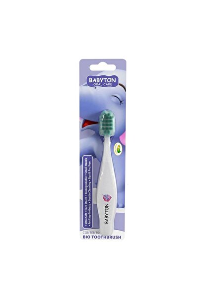 BABYTON Bio Ultra Soft Children's Toothbrush Elephant