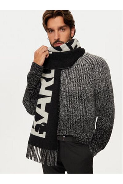 Karl Lagerfeld Eșarfă de damă 246W3309 neagră