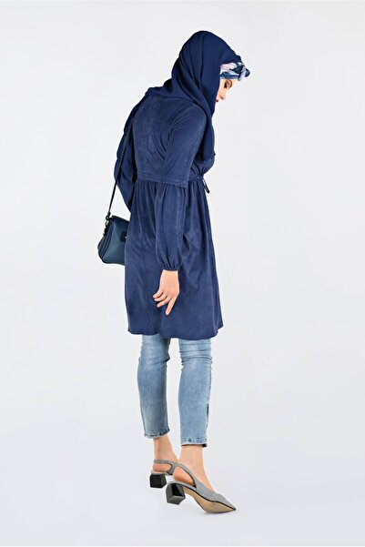 Alvina Drawstring Nubuck Tunic 4791
