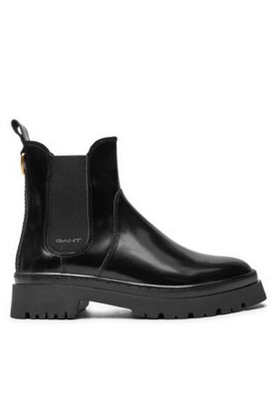 Gant Ghete Chelsea negre pentru femei GANT-29551762 G00 BLACK