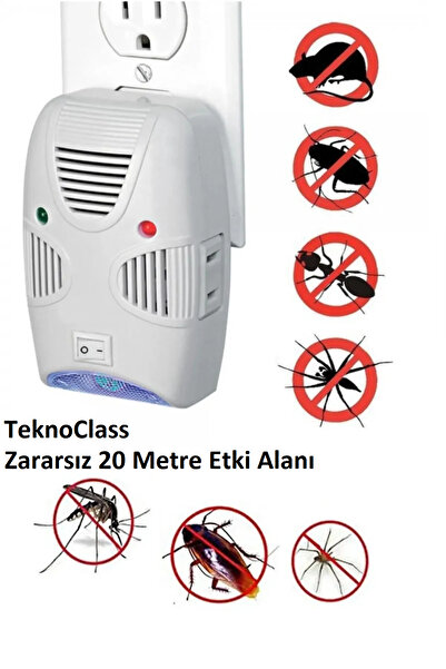 Pest Repeller Fare Haşere Kovucu Karınca Sinek Sivrisinek Yılan Kemirgen Kovu...
