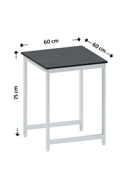 Flinder Balkon Bahçe Mutfak 3' lü Bistro Set Masa Sandalye Takımı