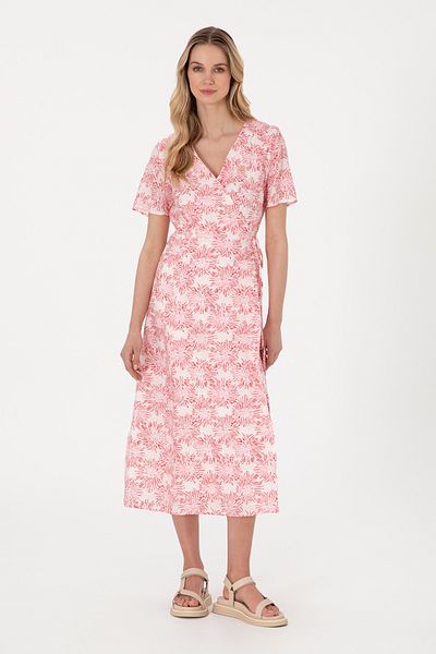 U.S. Polo Assn. Women's Pink Woven Dress 50305470 -Vr167
