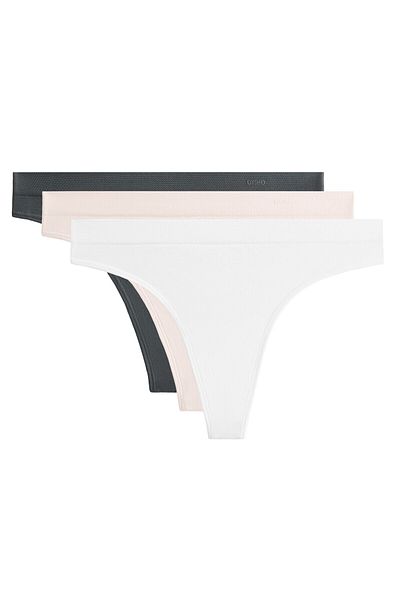 Oysho 3 seamless soft touch Brazilian briefs