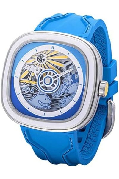 SEVENFRIDAY Men Quartz Watch with Stainless Steel Strap SF-T1/09