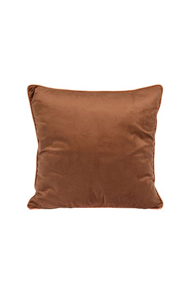Homelux Evia Decorative Pillow, Velvet Look, 45X45 Cm, Copper Color