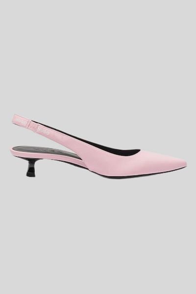 HUGO Women's Heeled Shoes Orange