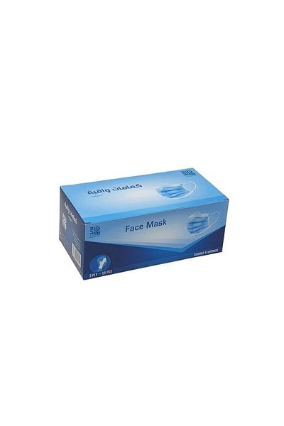 GENERAL 50 PCE blue three-layer masks