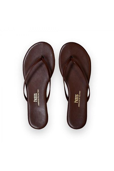 Tkees Classic Flip Flops Brown Women's Slippers