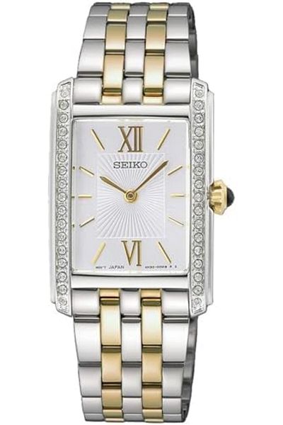 Seiko SWR093P1 Women's Analogue Quartz Watch with Stainless Steel Strap