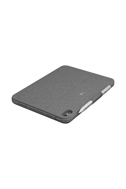 logitech Combo Touch iPad 10. Nesil ile Uyumlu İngilizce Klavyeli Tablet Kılıfı Oxford Grey