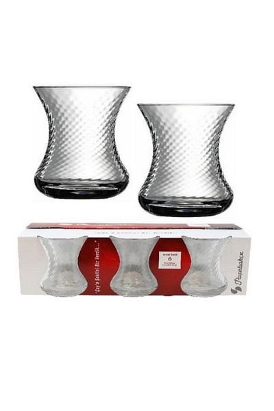 Paşabahçe 42781 كوب شاي بصري 125 سم مكعب 6 قطع
