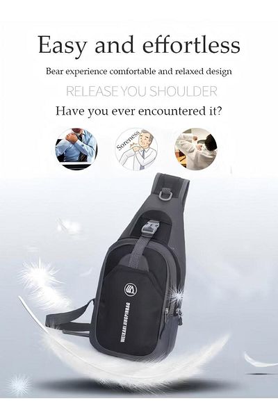 Generic Outdoor Multifunctional Water Bottle Shoulder Bag 38 x 2cm