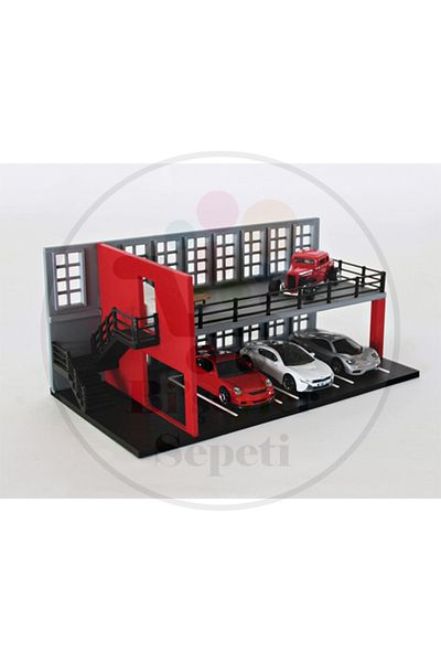 Bi'şeyler Sepeti 1:64 Auto Gallery Sales Dealer Dealers Diorama Diecast Showroom (Car Excluding.)