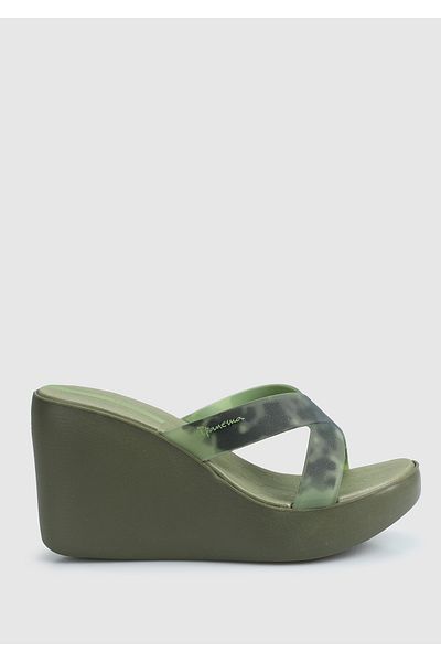 İpanema Green High Fashion Slide Women's Slippers - 35/40