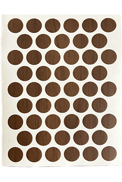 Genel Markalar Yapışkanlı Vida Gizleme Yapıştırma Vida Tapası Tıpası Koyu Cev...