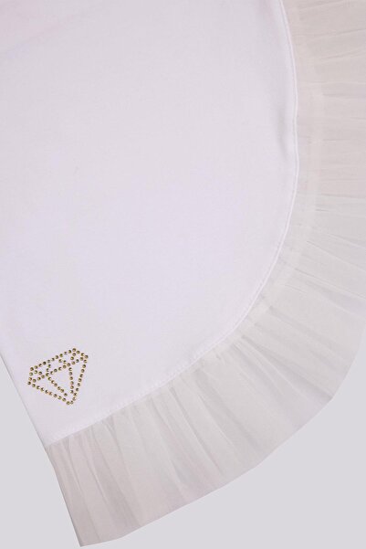 Tyess BG Store Kız Çocuk Ekru Şort