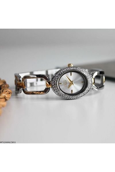MICHAEL TOMMY Mt 325009 Lcsb33 Women's Wristwatch with Steel Band