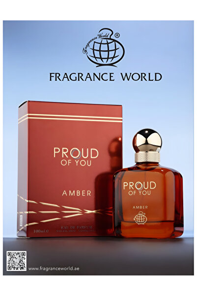 Fragrance World Apă de parfum Proud of You Amber de Fragrance World, Unisex, 100 ml