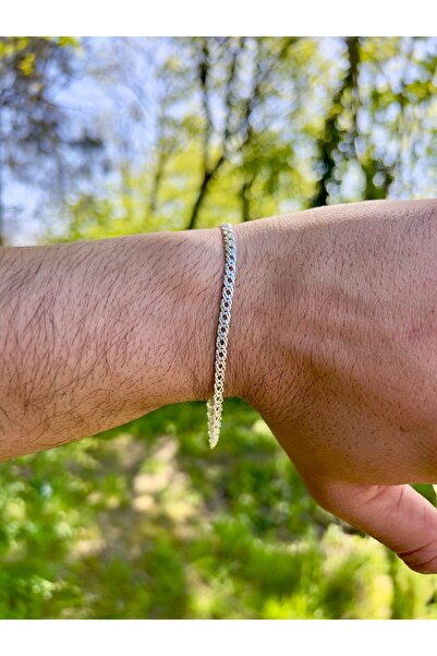 Piraye Silver 925 Ayar Gümüş Rambo Model Bileklik