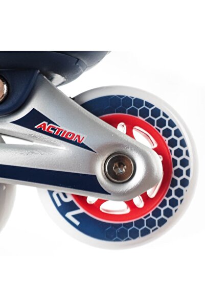 ACTION ONE Young adjustable rollers, size 40-43, blue