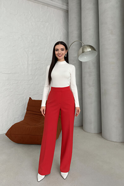 RESSHO Cırtlı Palazzo Pantolon